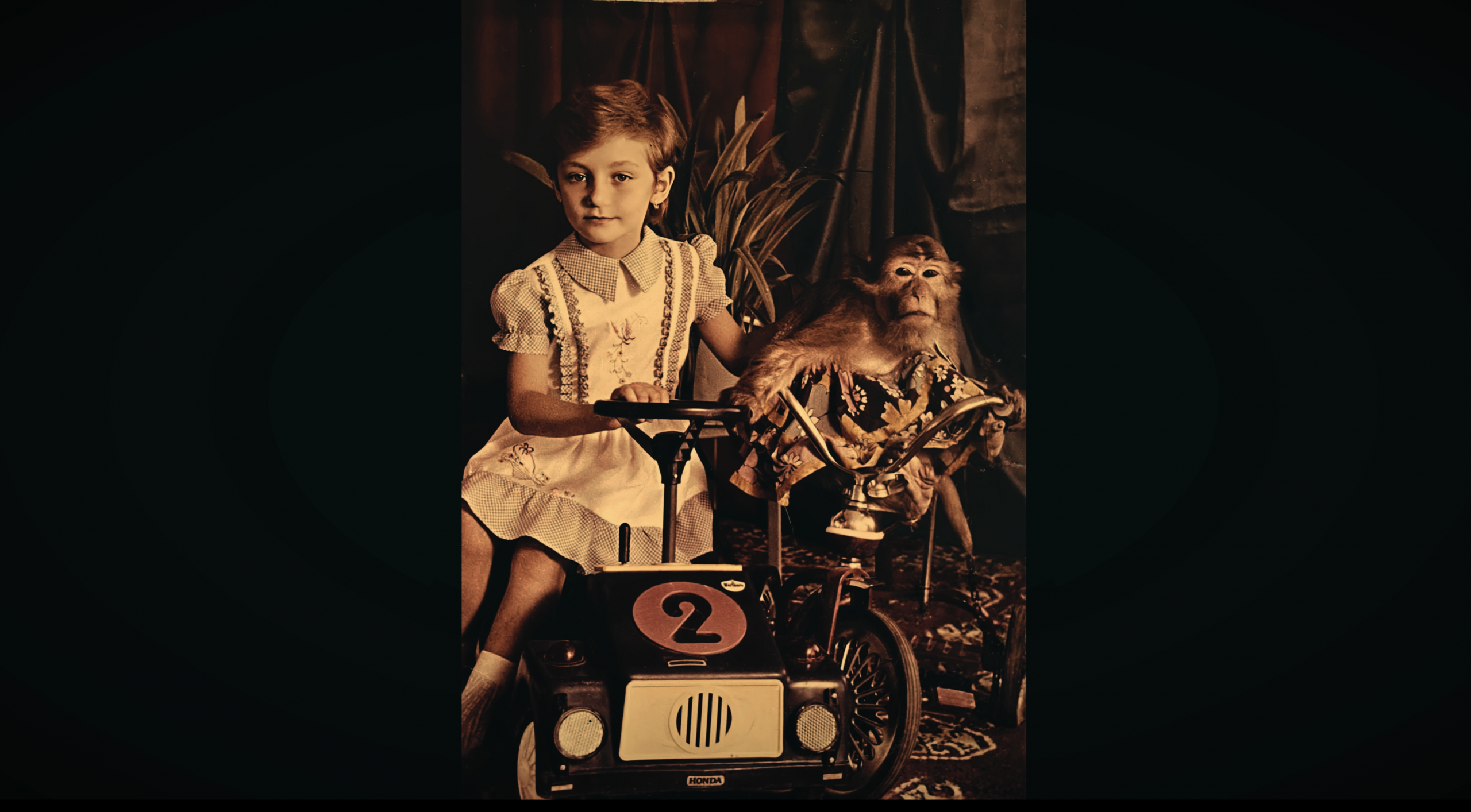 A childhood portrait of Zarema Bariieva, offering a glimpse into the life she lived before years of upheaval brought on by Russia’s 2014 annexation of Crimea.